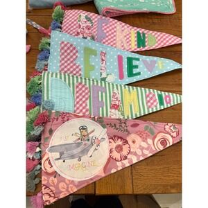 Matilda Jane Clothing Just Imagine Dream Believe Be Kind Pennant Banner Set